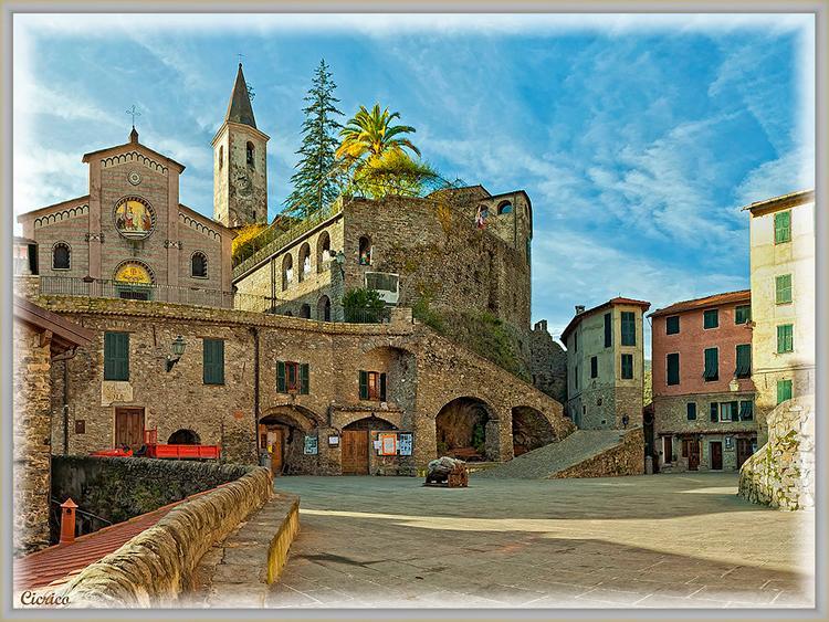 B&B Da Giua' Apricale Exteriör bild